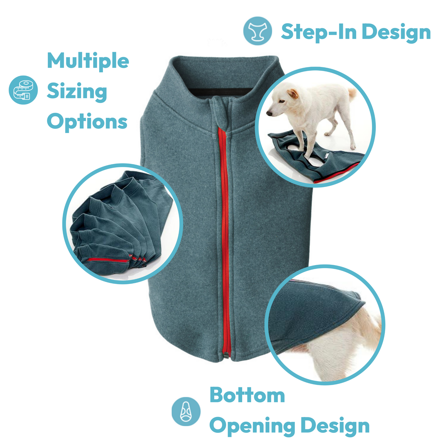 #72201 - Zip Up Microfiber Fleece