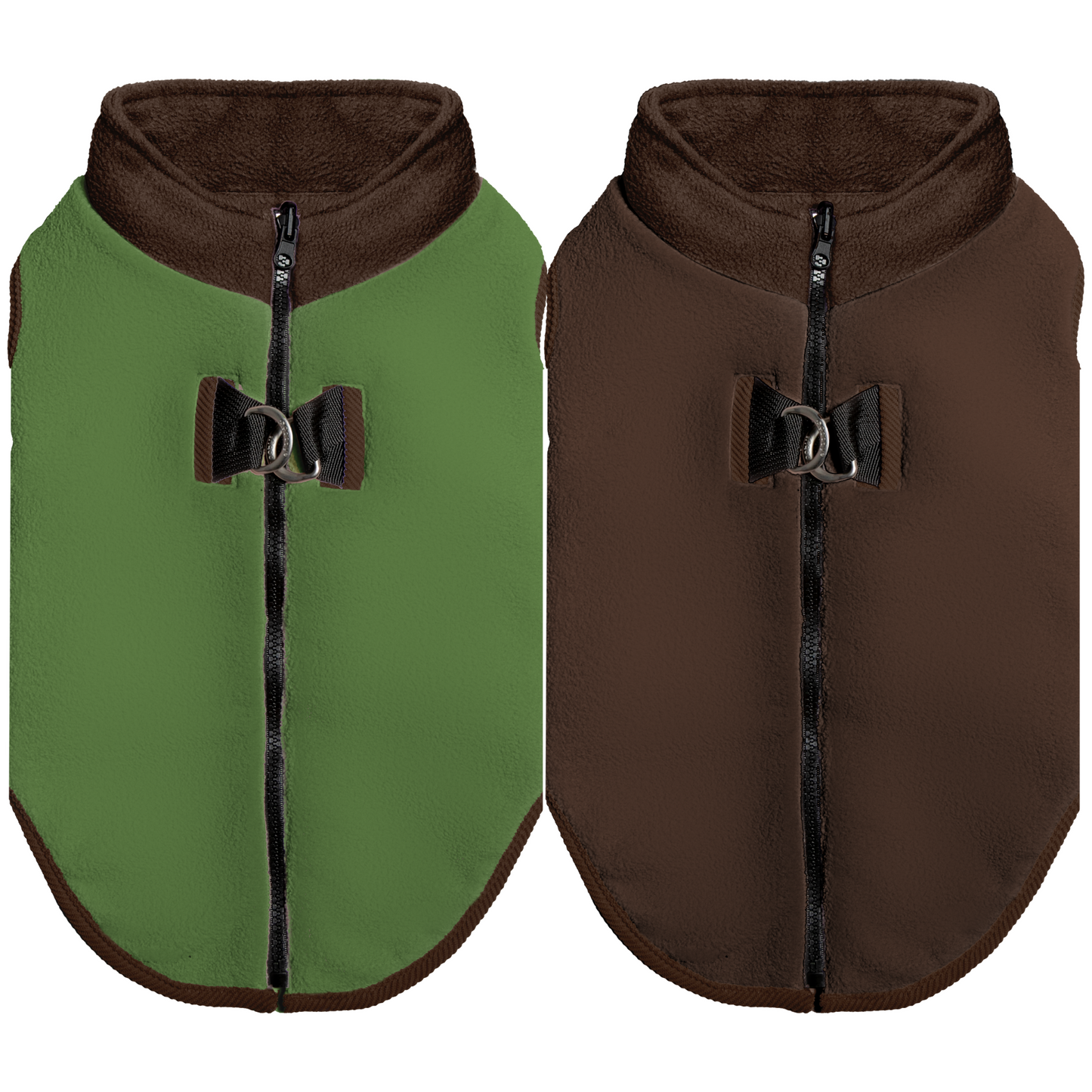 #78252 Fleece Reversible Zip Up