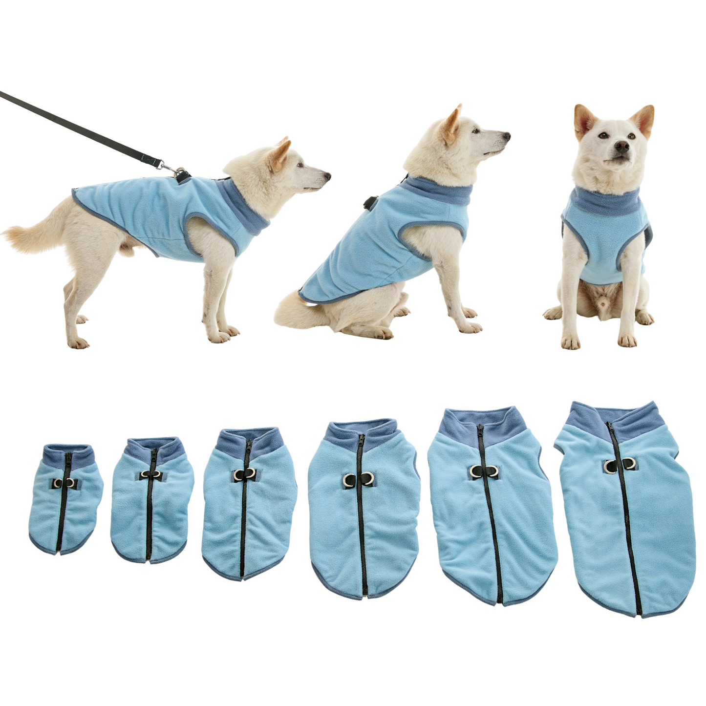 #78252 Fleece Reversible Zip Up