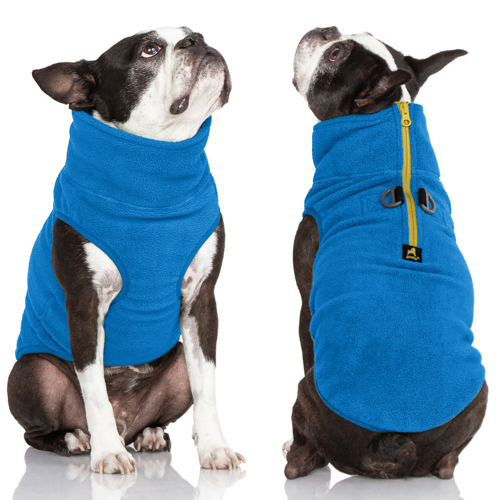 #72211 Chaleco polar con media cremallera