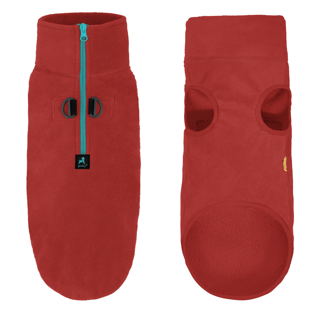 #72211 Chaleco polar con media cremallera