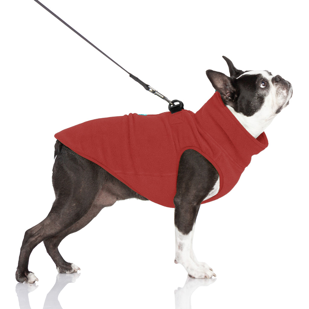 #72211 Chaleco polar con media cremallera