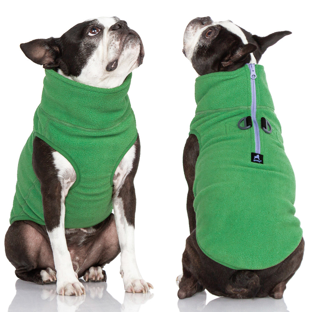 #72211 Chaleco polar con media cremallera