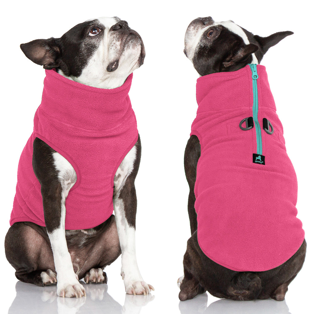 #72211 Chaleco polar con media cremallera