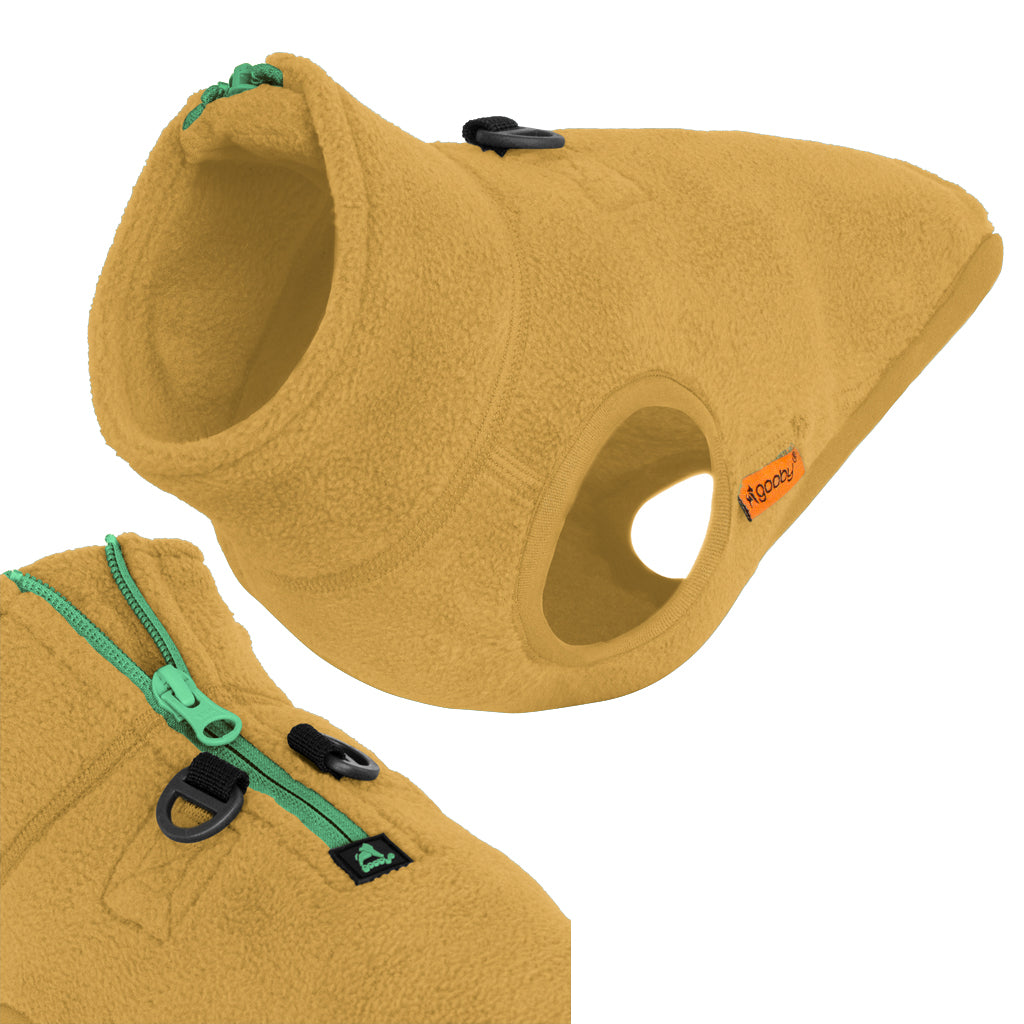 #72211 Chaleco polar con media cremallera