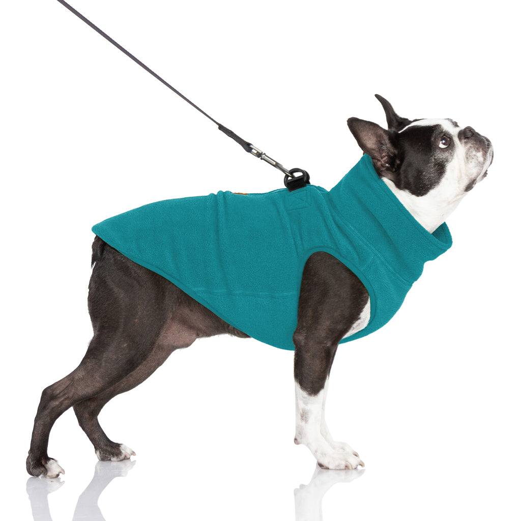#72211 Chaleco polar con media cremallera