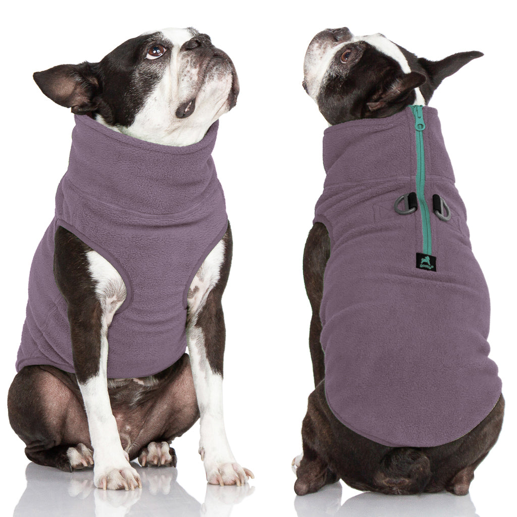 #72211 Chaleco polar con media cremallera