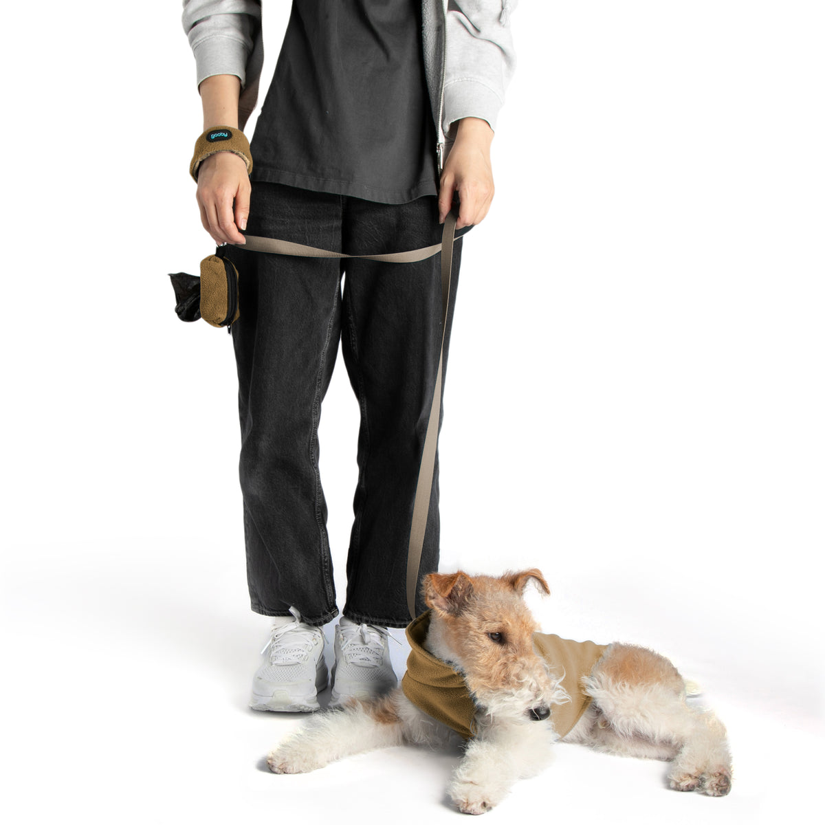#10126 - Zip Up Fleece - Leash Set (Zip Up Fleece Vest 2 Matching)