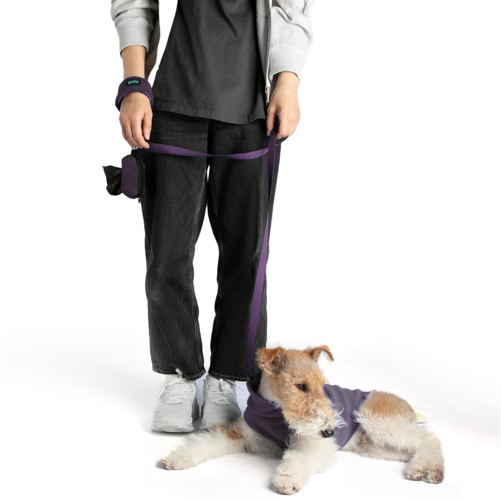 #10126 - Zip Up Fleece - Leash Set (Zip Up Fleece Vest 2 Matching)