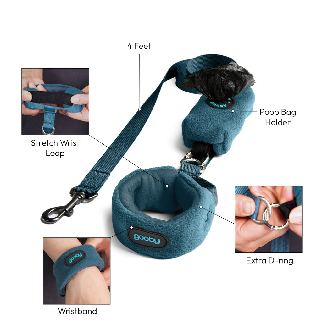 #10126 - Zip Up Fleece - Leash Set (Zip Up Fleece Vest 2 Matching)