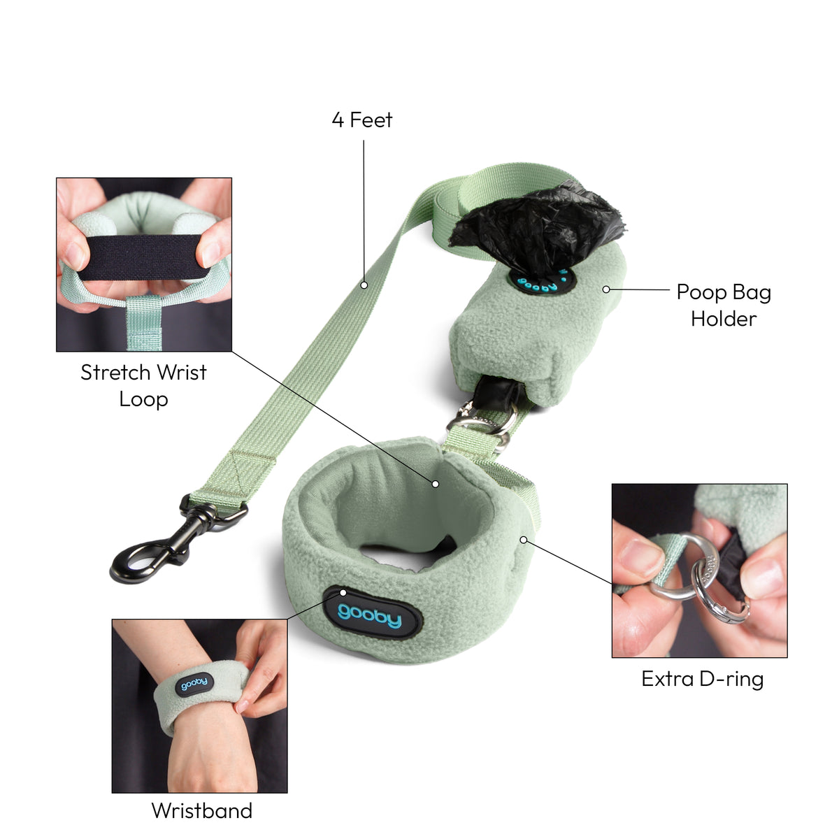#10226 - Everyday Fleece Leash Set (Everyday Fleece Vest Matching)