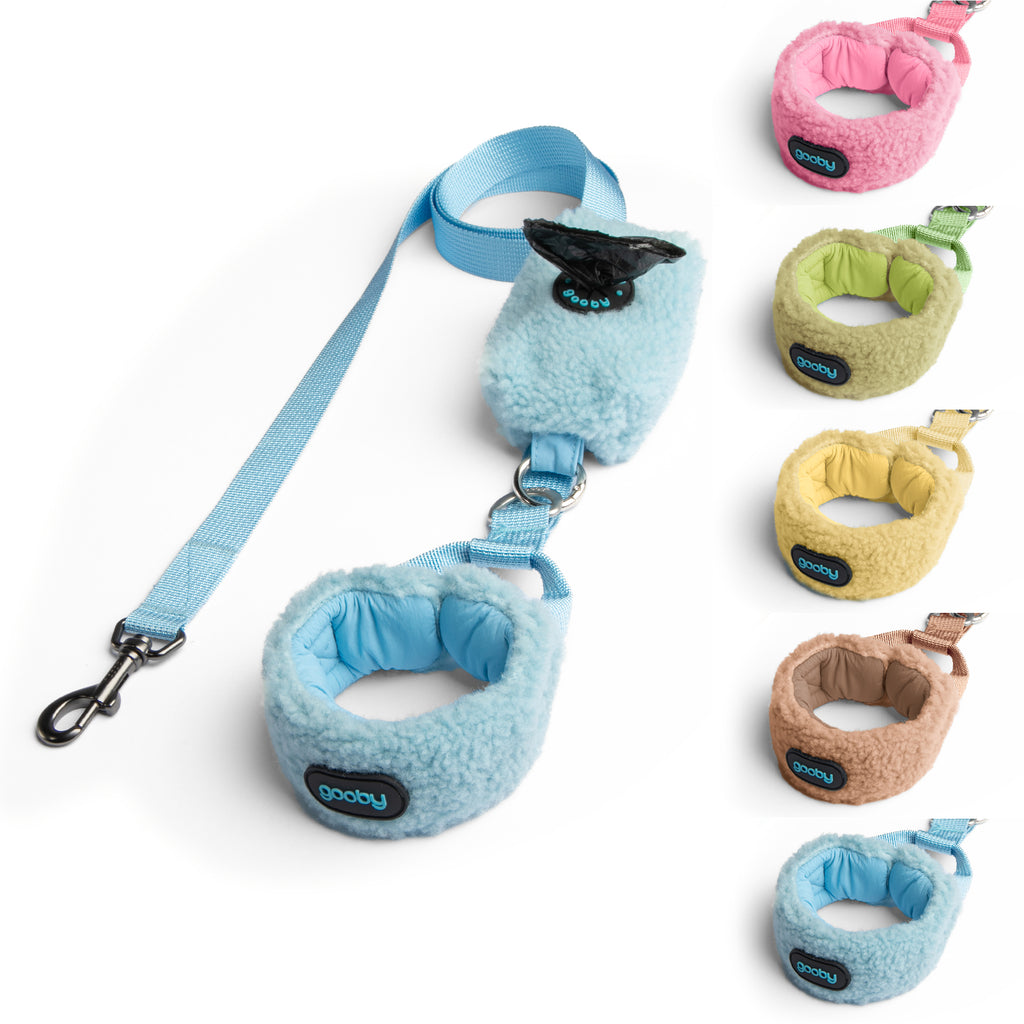 #10326 - Sherpa Puffer Leash Set (Sherpa Puffer Vest Matching)