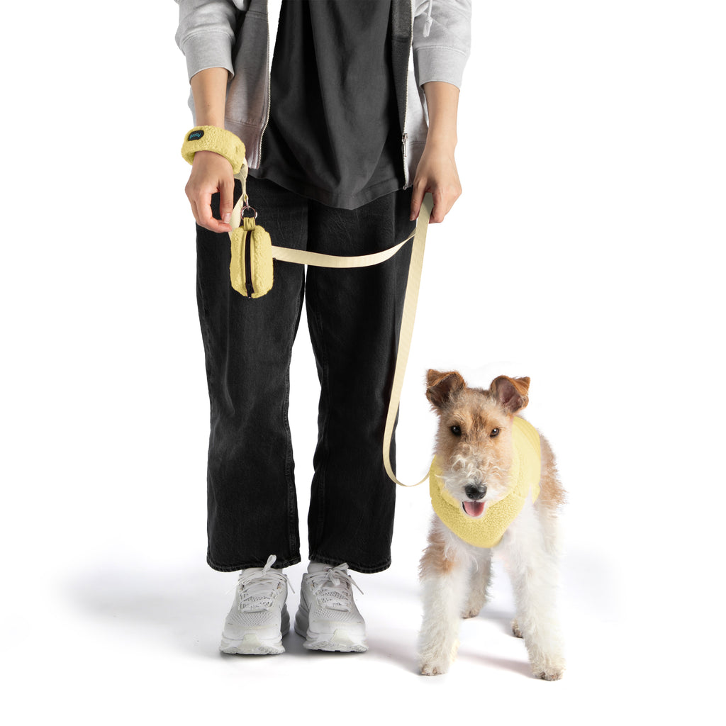 #10326 - Sherpa Puffer Leash Set (Sherpa Puffer Vest Matching)