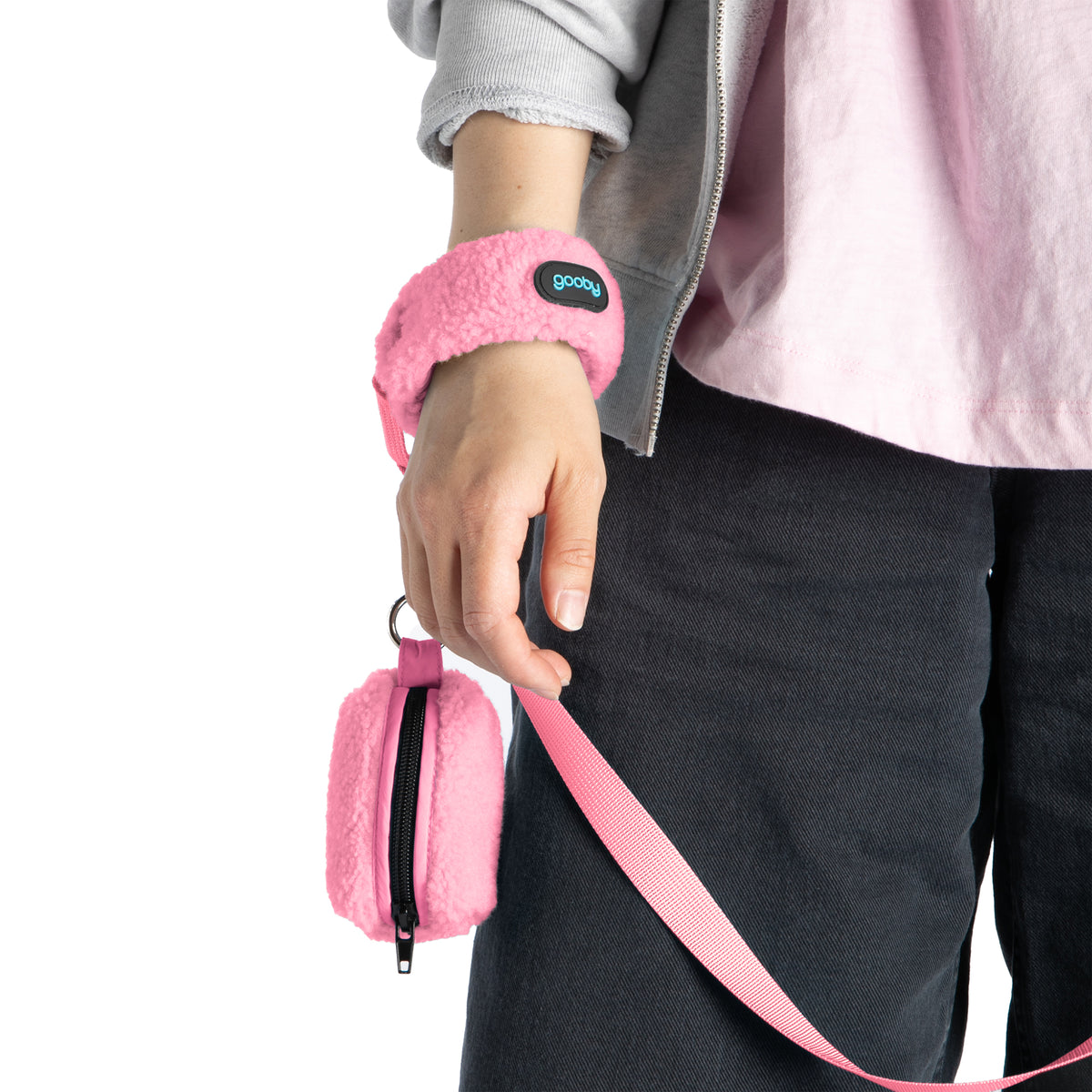 #10326 - Sherpa Puffer Leash Set (Sherpa Puffer Vest Matching)