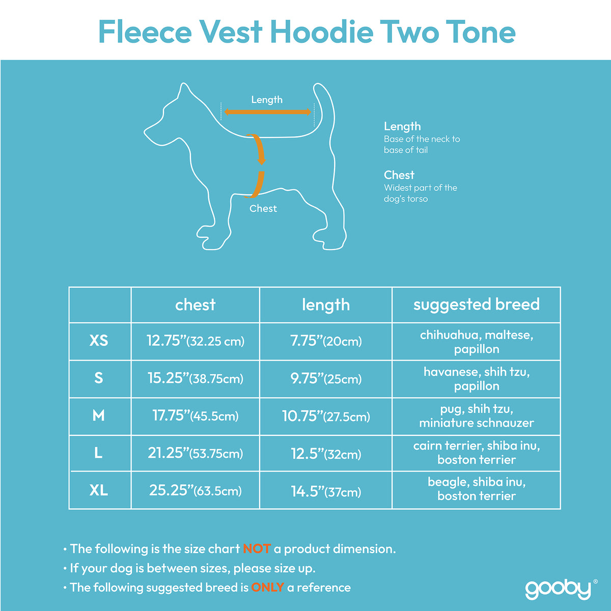 #72232 - Fleece Vest Hoodie Two Tone