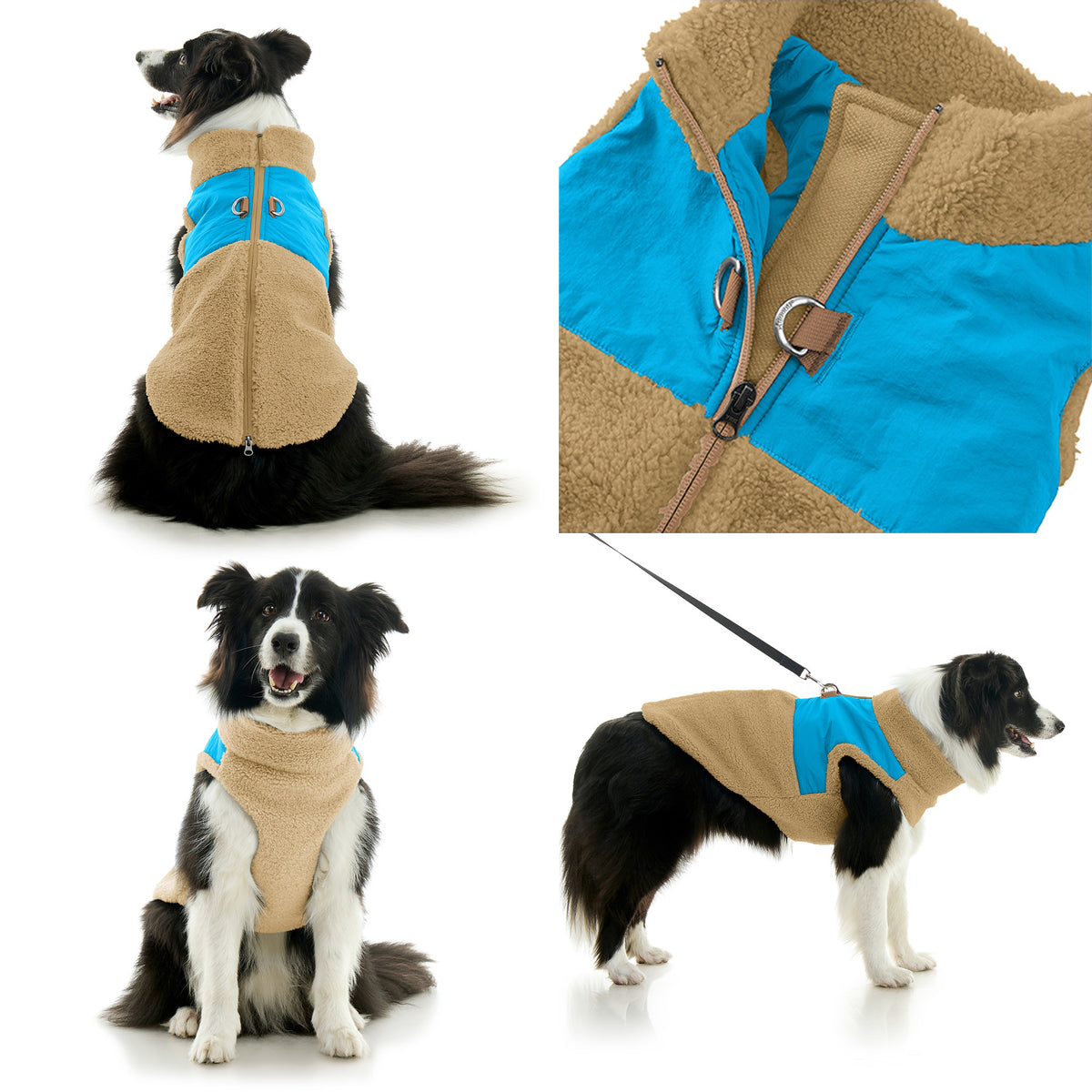 #72233 Chaleco Sherpa con cremallera