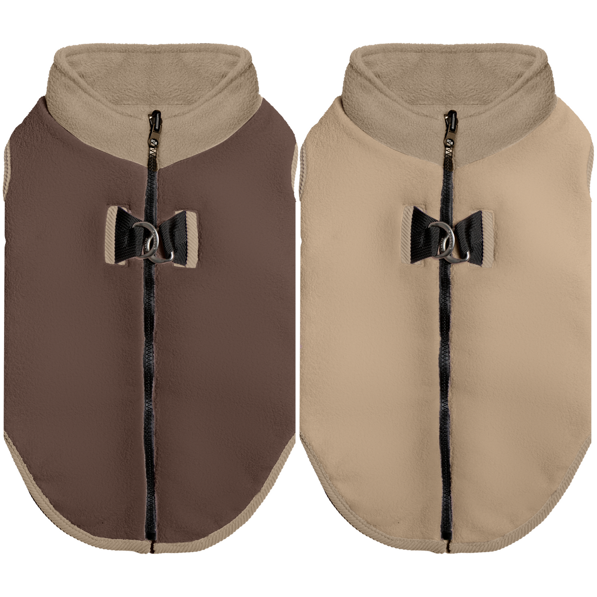 #78252 Fleece Reversible Zip Up