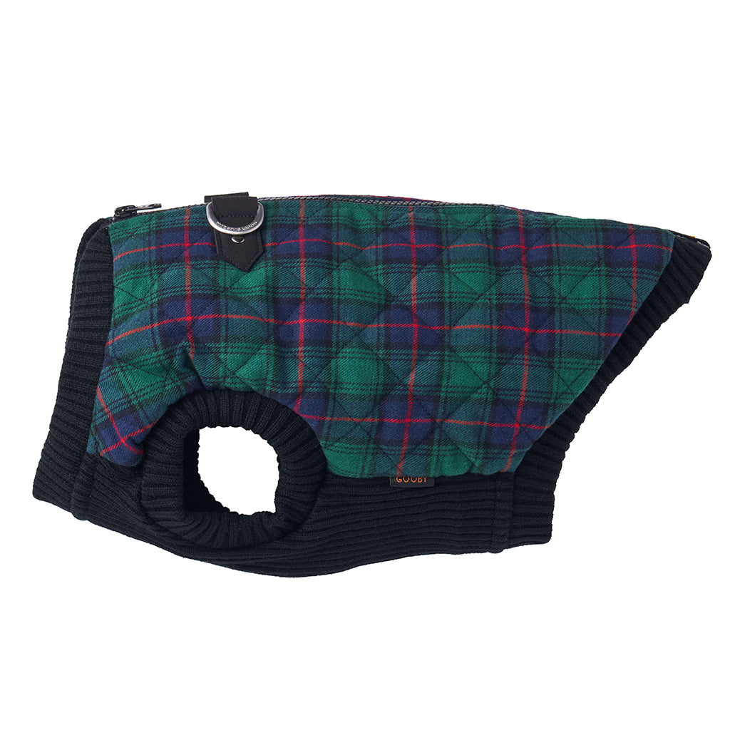 #75002C Chaleco de moda a cuadros