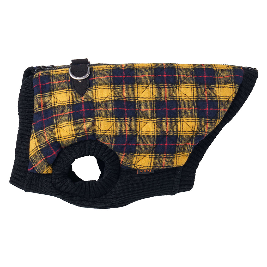 #75002C Chaleco de moda a cuadros