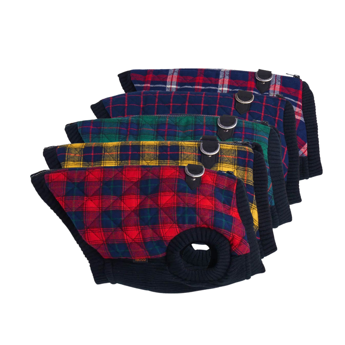 #75002C Chaleco de moda a cuadros