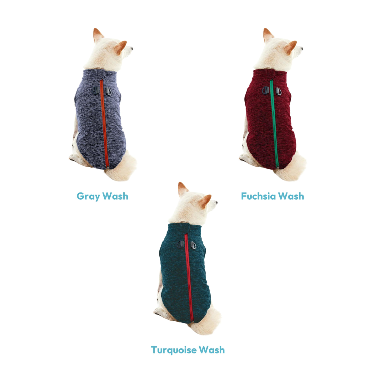 #72116 - Zip Up Fleece Wash